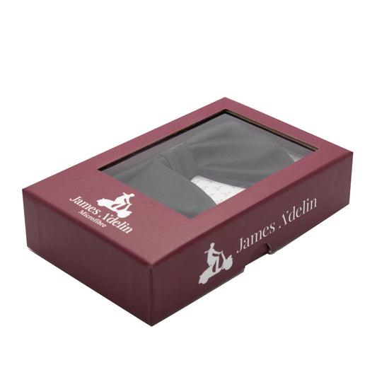 Black Butterfly (Tom Ford Style) Luxury Satin Weave Bow Tie