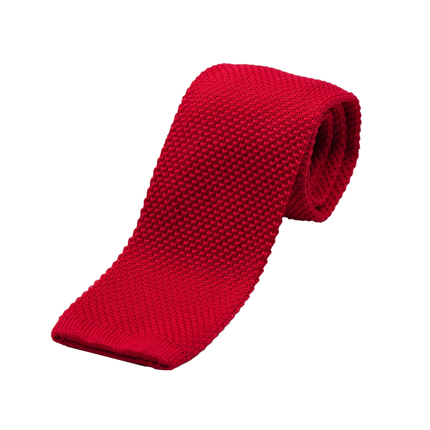 Red Luxury Knitted Neck Tie