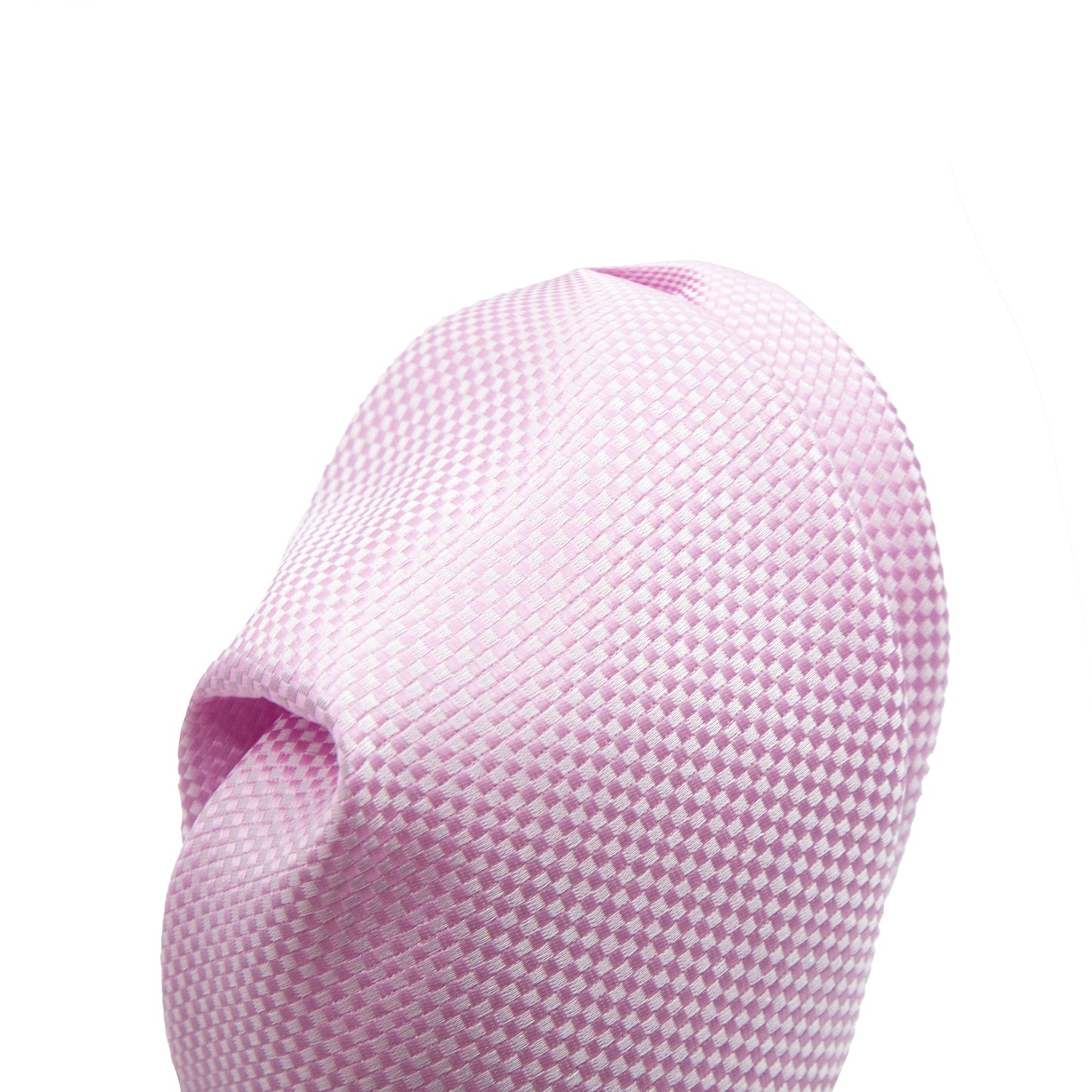 Soft Pink Luxury Textured Weave Pocket Square