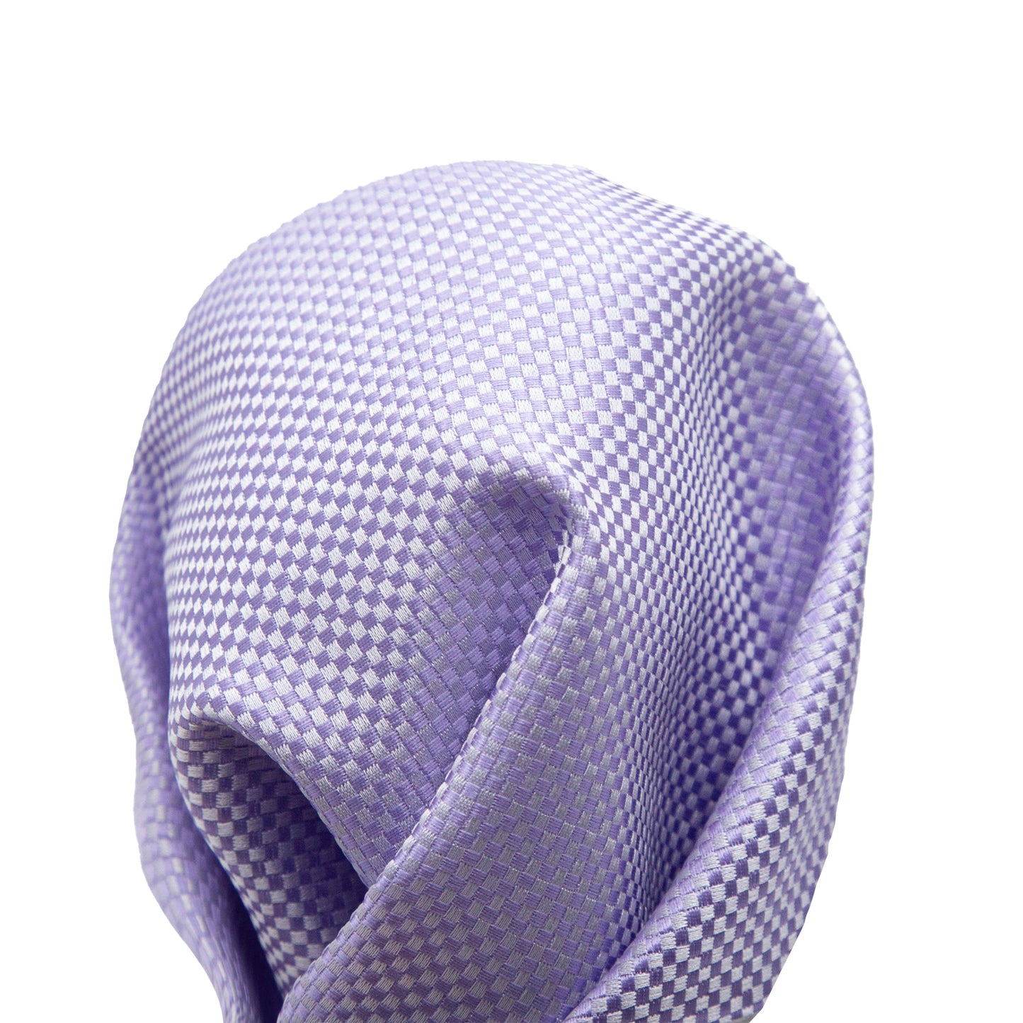 Soft Purple Luxury Textured Weave Pocket Square