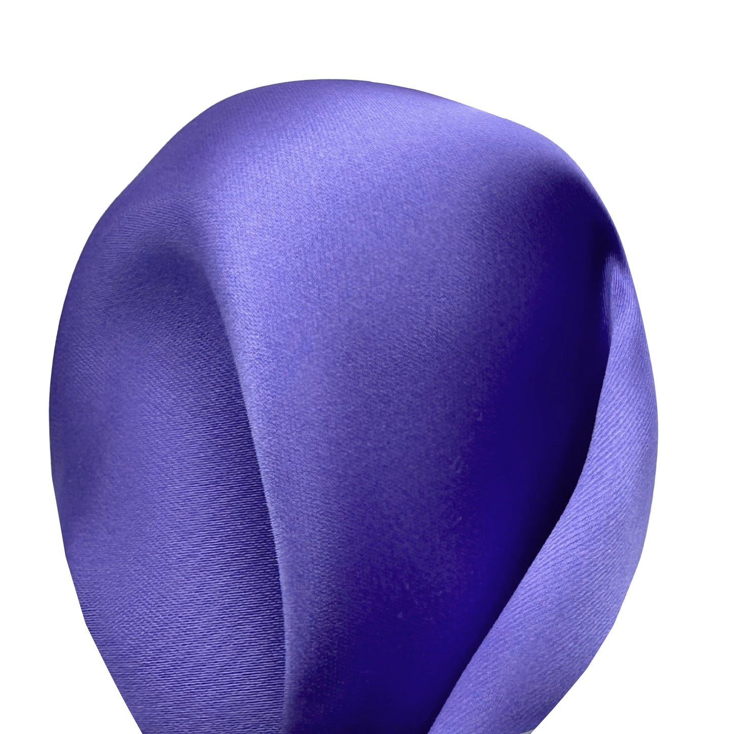 Purple Luxury Satin Weave Pocket Square