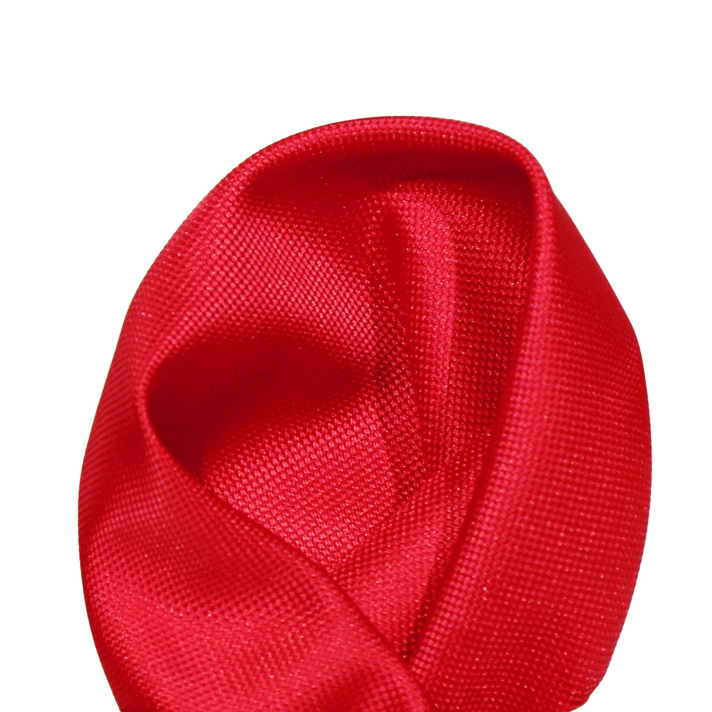 Red Luxury Textured Weave Pocket Square