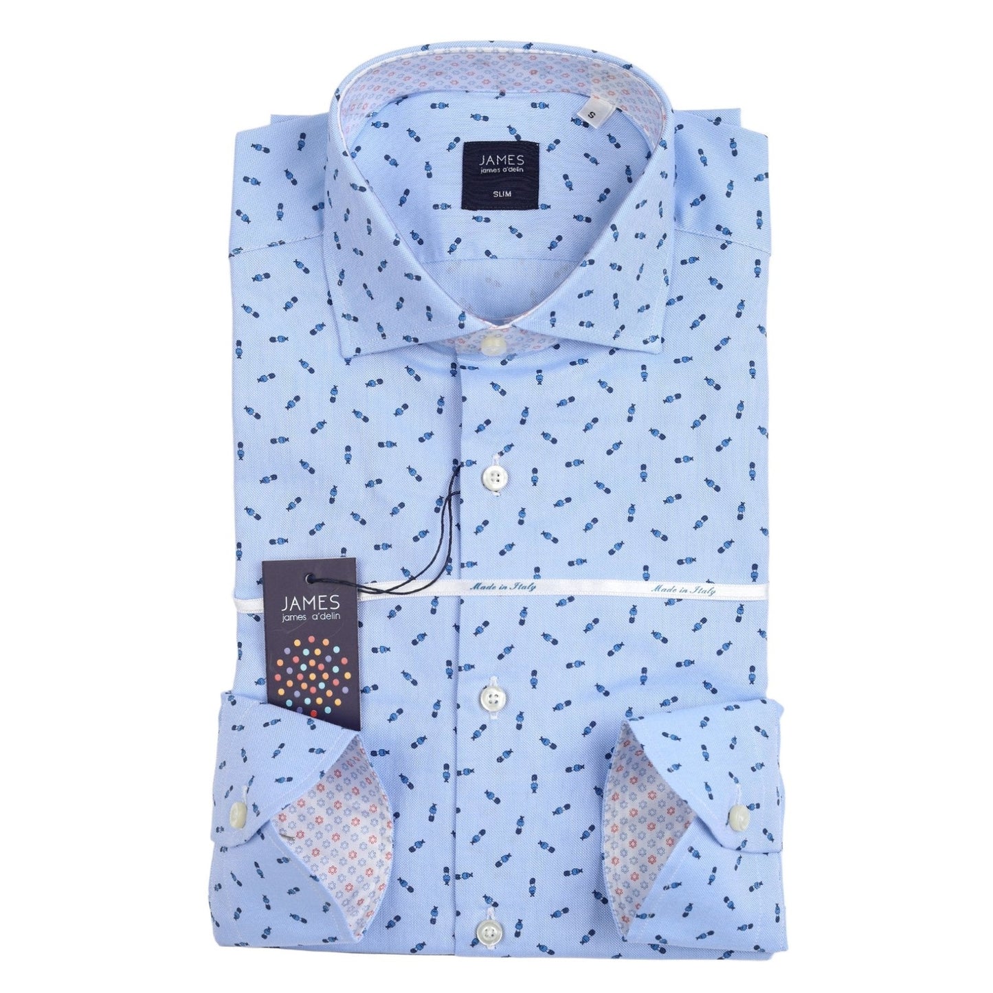 Sky Blue Soldier Oxford Weave Italian L/S Shirt