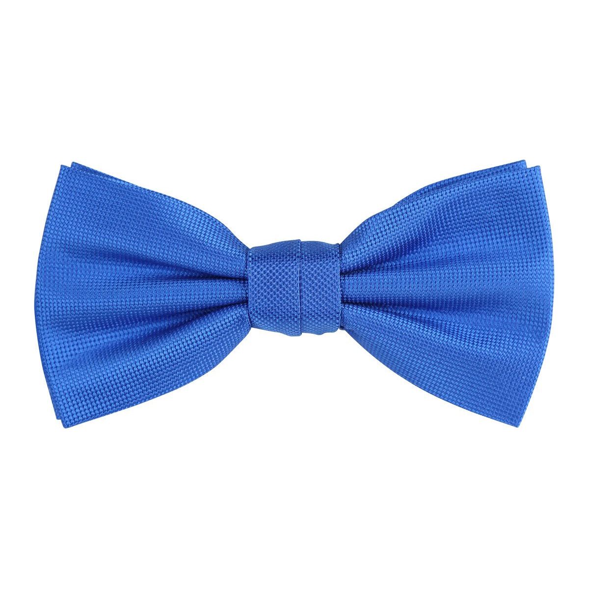 Royal Blue Luxury Textured Weave Bow Tie