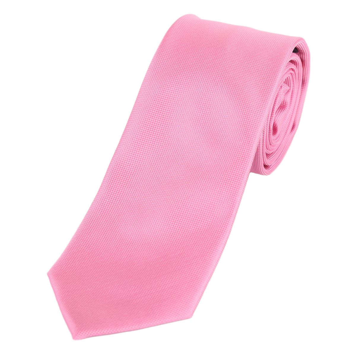 Pink Luxury Textured Weave Neck Tie