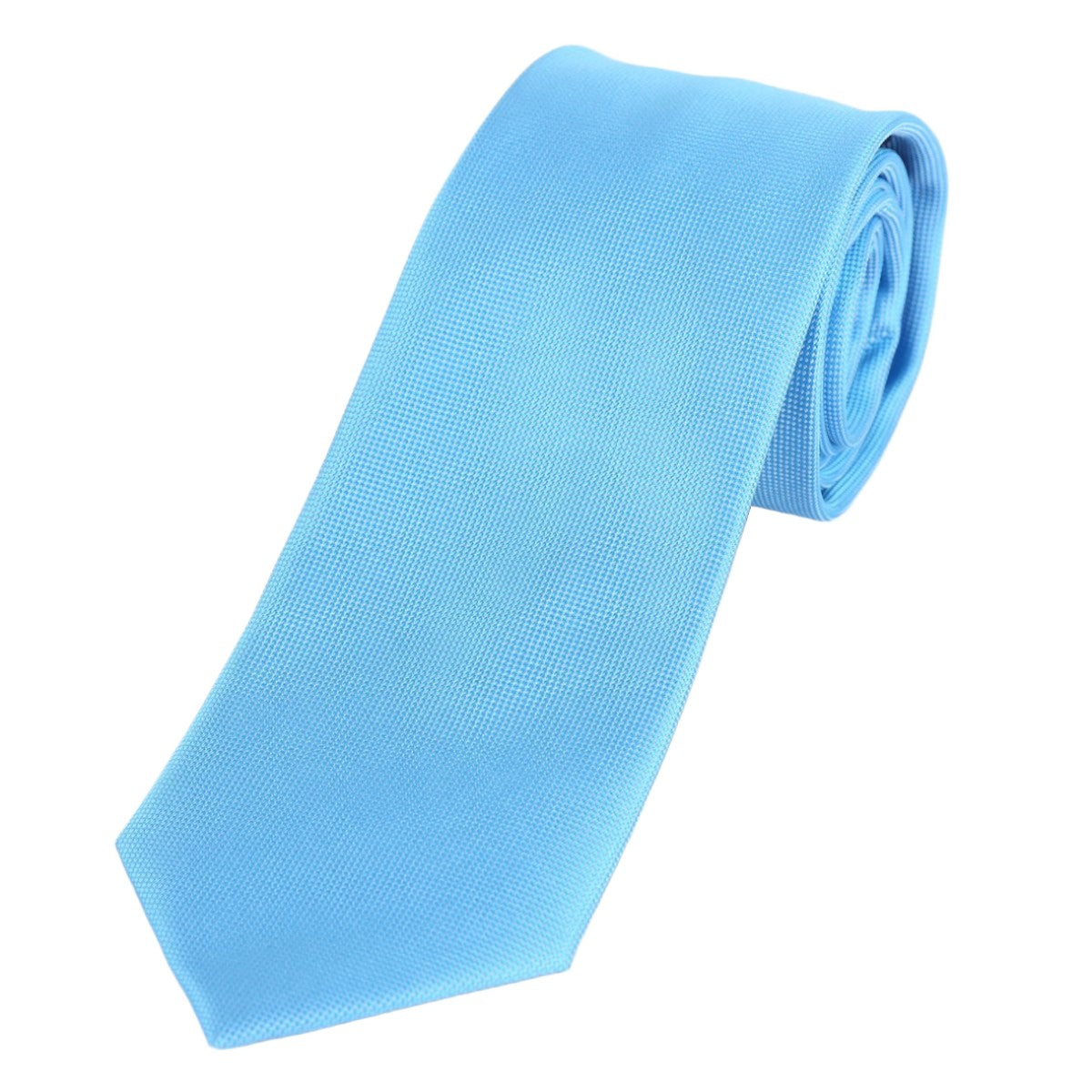 Blue Luxury Textured Weave Neck Tie