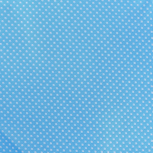 Blue/White Luxury Mini Spot Pocket Square