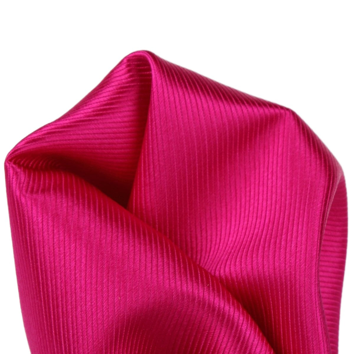 Magenta Pure Silk Twill Weave Pocket Square