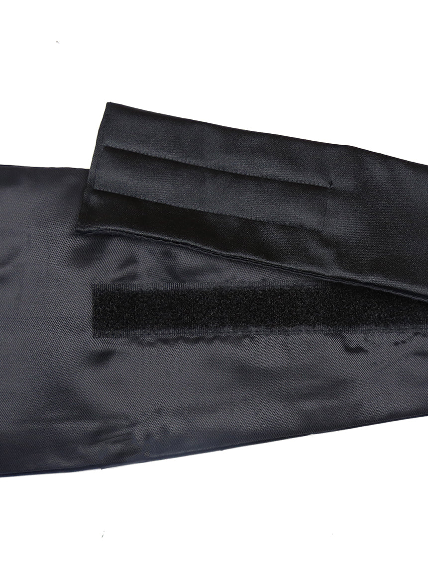 Black Tuxedo Satin Cummerbund