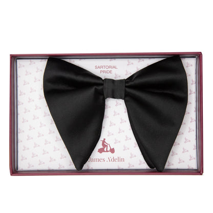 Black Butterfly (Tom Ford Style) Luxury Satin Weave Bow Tie
