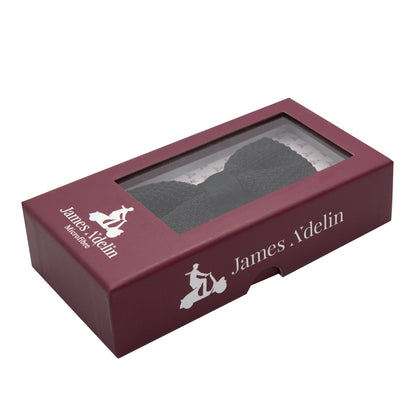 Black Luxury Knitted Bow Tie