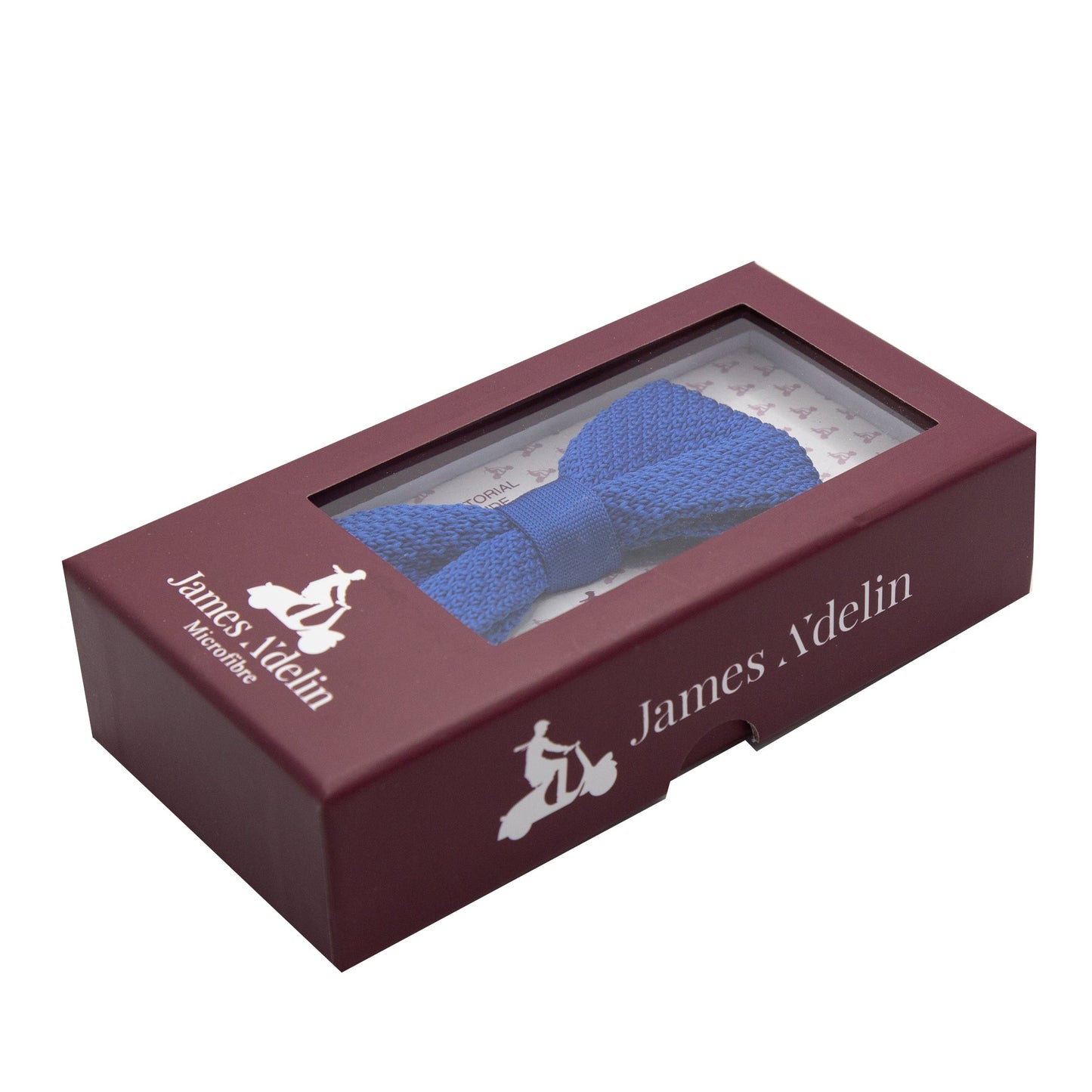 Royal Blue Luxury Knitted Bow Tie