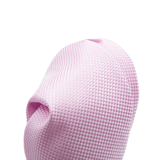 Soft Pink Luxury Textured Weave Pocket Square