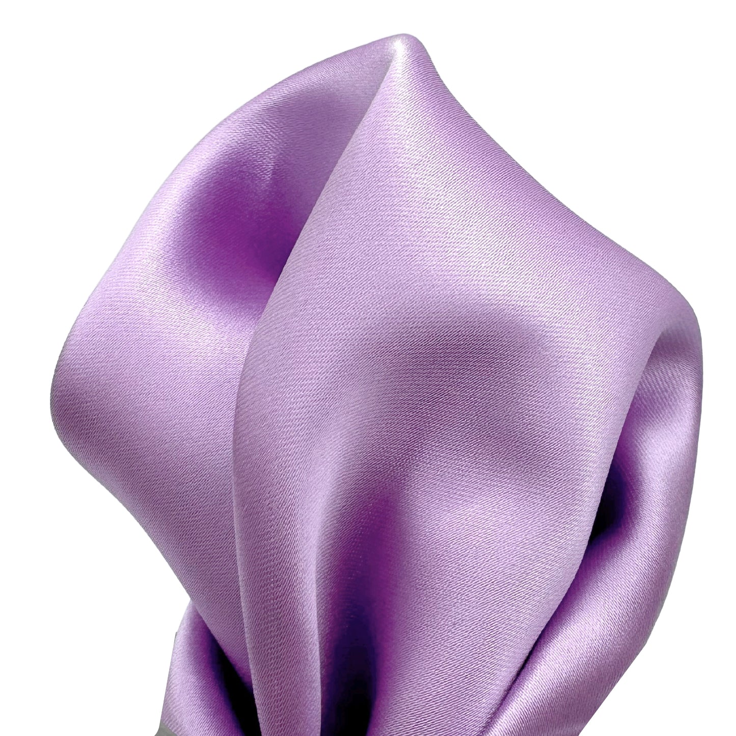 Lilac Luxury Satin Weave Pocket Square