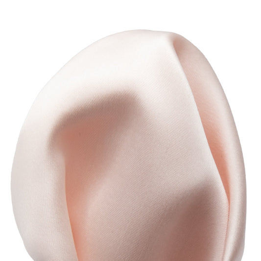 Soft Pink Luxury Satin Weave Pocket Square