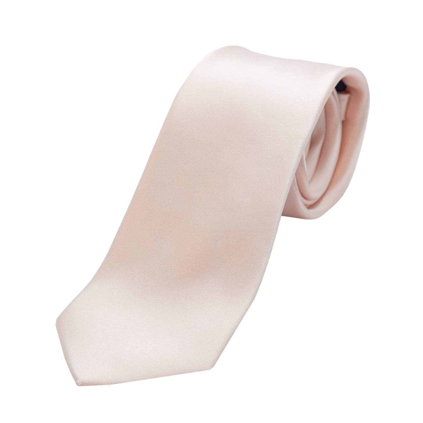 Light Pink Luxury Satin Weave Neck Tie