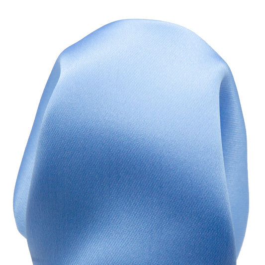 Sky Blue Luxury Satin Weave Pocket Square