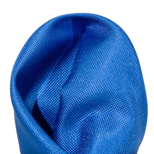 Royal Blue Luxury Textured Weave Pocket Square