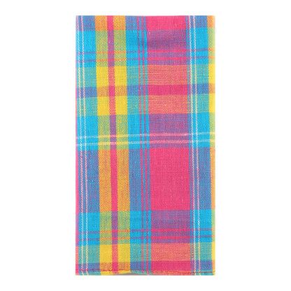 Multicoloured Check Pocket Square, Flower and Bow Tie Combo Set