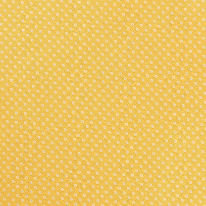 Gold/White Luxury Mini Spotted Weave Pocket Square