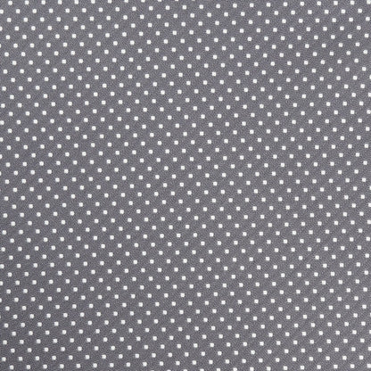 Charcoal/White Luxury Mini Spotted Weave Pocket Square
