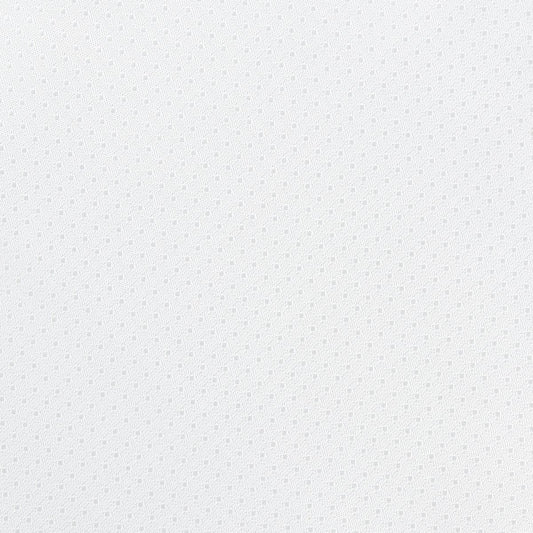 White Luxury Mini Spotted Weave Pocket Square
