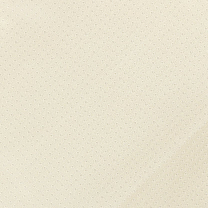 Ivory/White Luxury Mini Spotted Weave Pocket Square