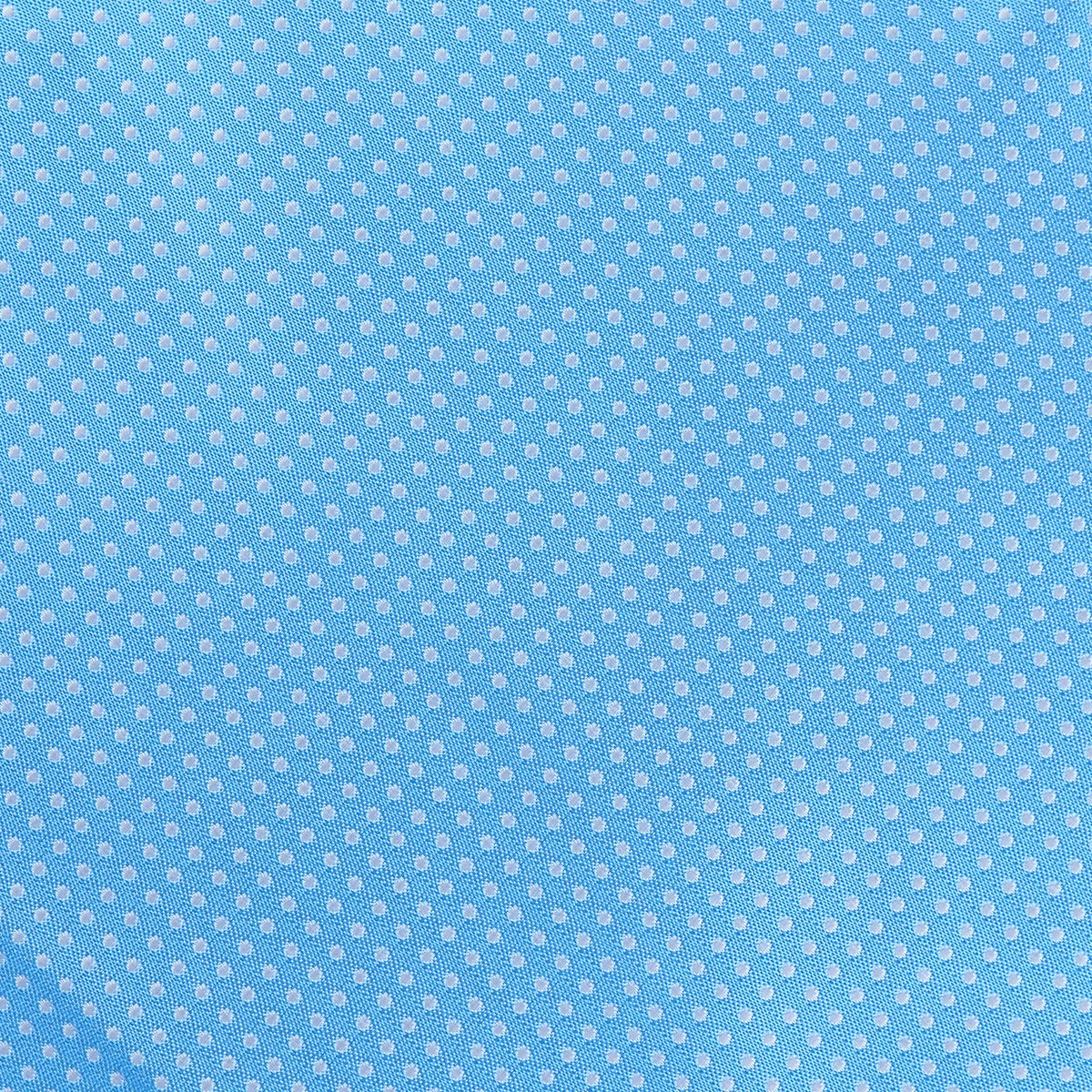 Blue/White Luxury Mini Spot Pocket Square