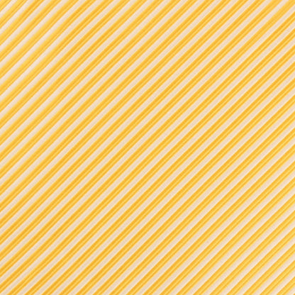 Gold/White Luxury Mini Striped Weave Pocket Square
