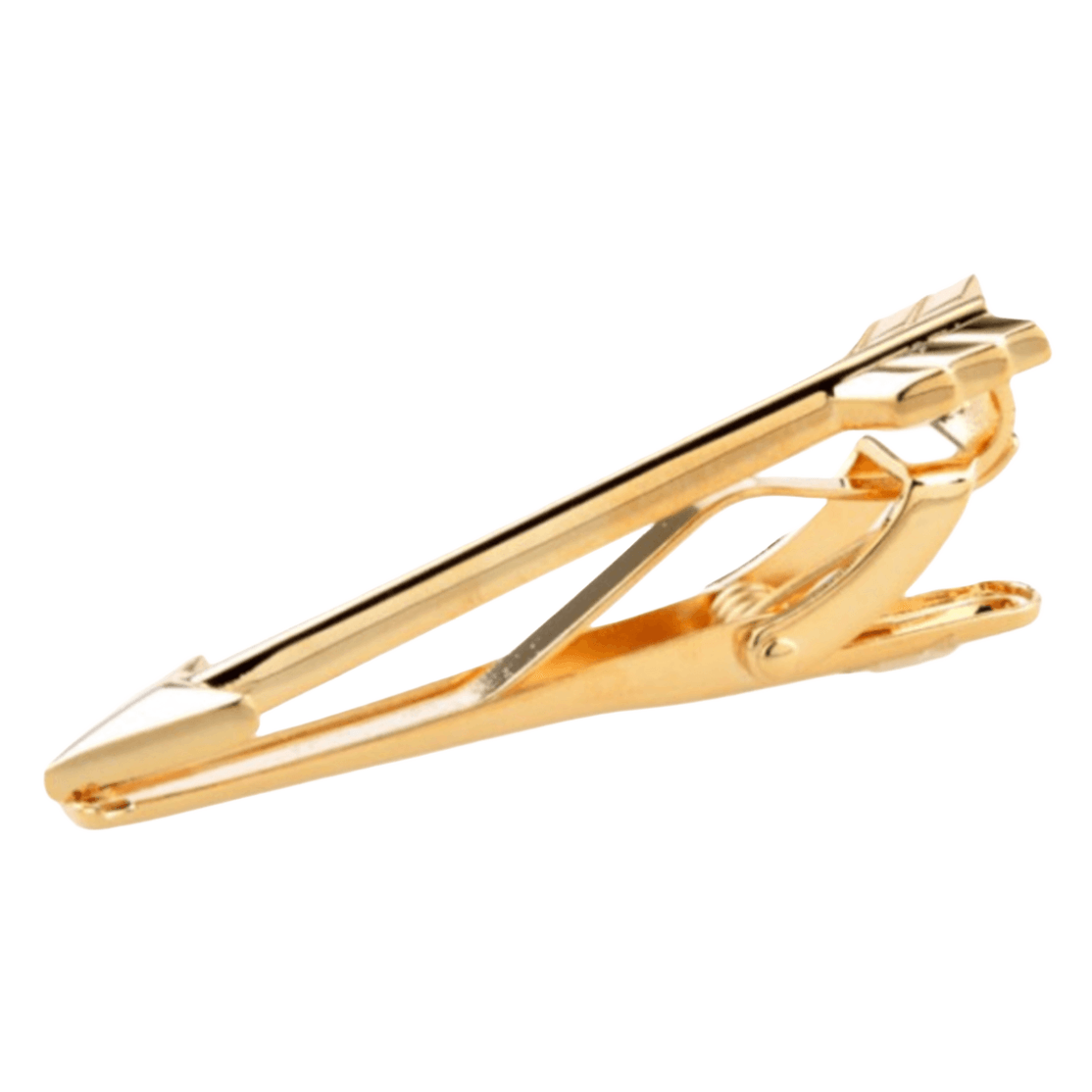 James Adelin arrow mens tie clip in gold