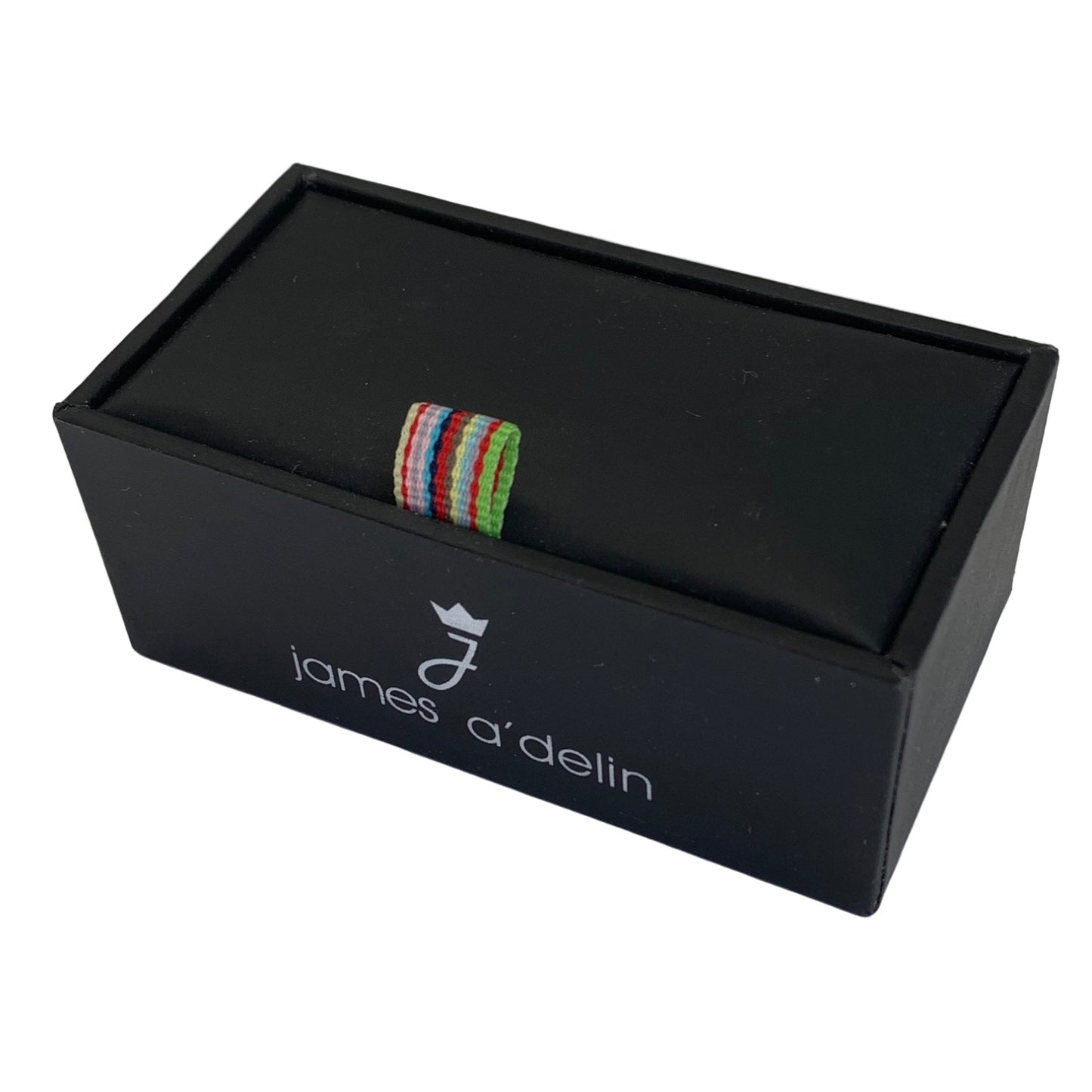 james adelin mens tie clip in a black gift box